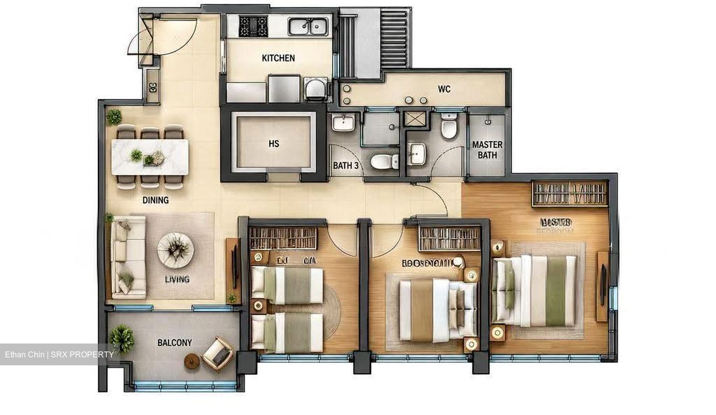 Blk 138D Lake Vista @ Yuan Ching (Jurong West), HDB 4 Rooms #631547801